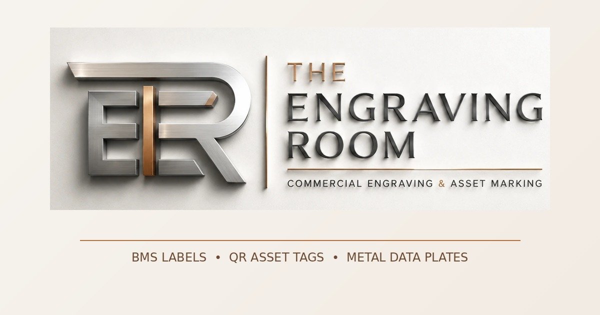 Commercial Engraving, BMS Labels & QR Asset Tags | The Engraving Room